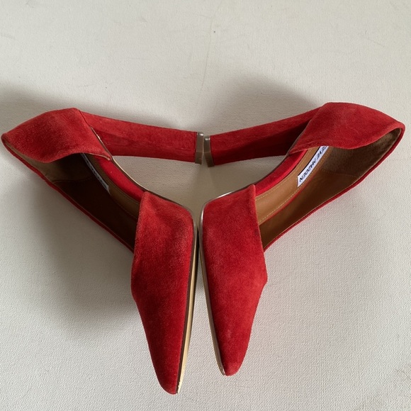 Steve Madden Chanda Red Heels, Size 7.5 - Picture 6 of 15